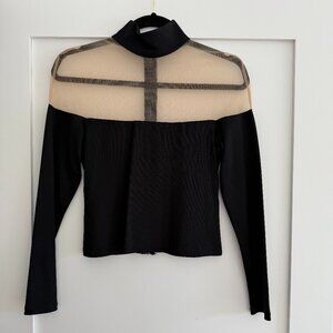 Alice & Olivia size M black top